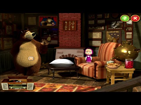 Видео: Маша и Медведь Активные игры (PC) (2013) часть 1