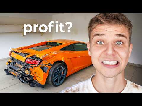 Видео: Купил и Восстановил Lamborghini у Себя в Гараже