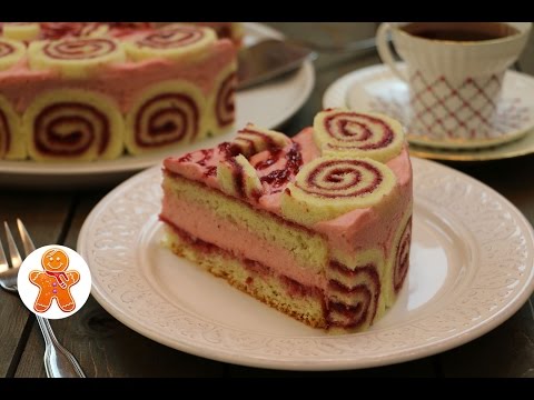 Видео: Торт "Малиновый" нежный ароматный и очень ягодный ✧ Raspberry Cake (English Subtitles)