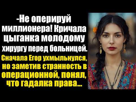 Видео: -Не оперируй миллионера!  Кричала цыганка молодому хирургу перед больницей. Сначала Егор ухмыльнулся