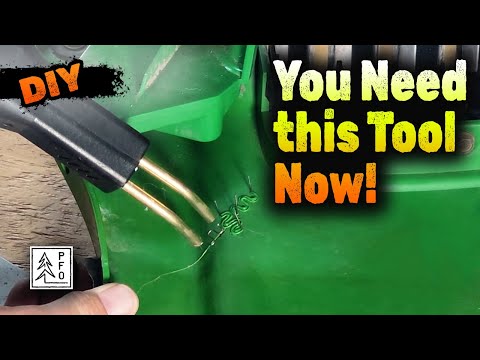 Видео: Лучший инструмент для ремонта треснувшего пластика — MUST HAVE