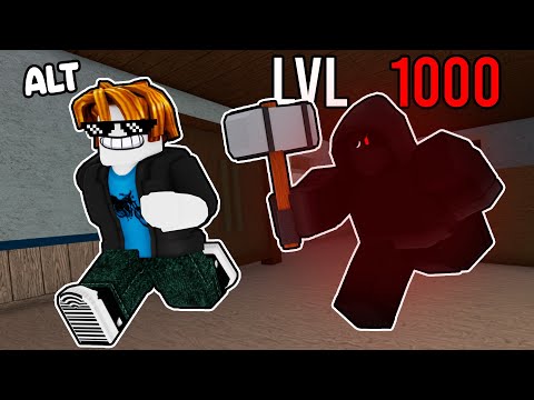 Видео: Альтернативный троллинг игрока 1000-го уровня в Roblox: «Сбегите с объекта»