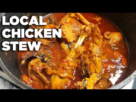 Видео: КАК ПРИГОТОВИТЬ ЛУЧШЕЕ КУРИНОЕ РАГУ С НУЛЯ | МЕСТНОЕ КУРИНОЕ РАГУ | ДЕРЕВЕНСКИЙ СТИЛЬ КУРИЦЫ