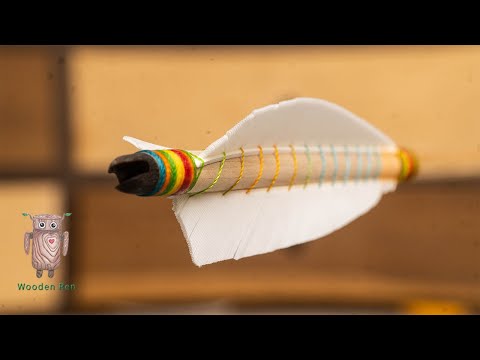 Видео: Как сделать пятиугольную полую стрелу | Луки и стрелы