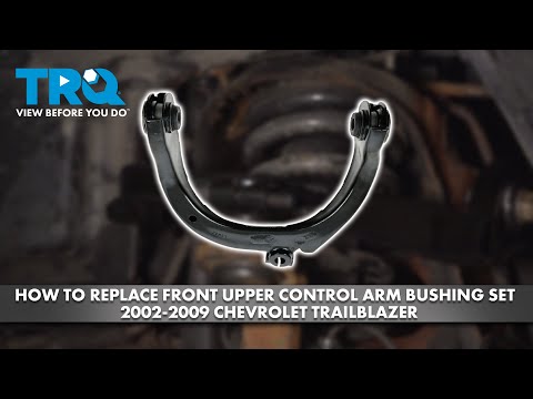 Видео: Как заменить левый верхний рычаг подвески Chevrolet Trailblazer 2002-2009