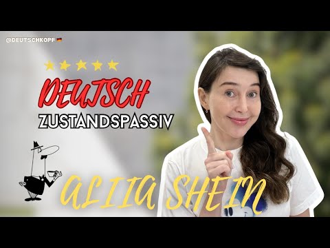Видео: Zustandspassiv в немецком языке/ Deutsch B1/B2: Простое объяснение и примеры