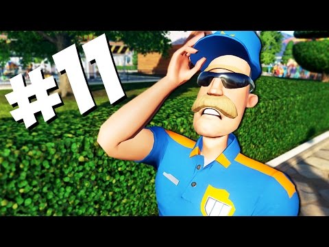 Видео: Planet Coaster - 11 - Охранники и много нового!