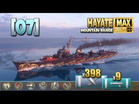 Видео: эсминец Hayate: приятное возвращение снова и снова - World of Warships