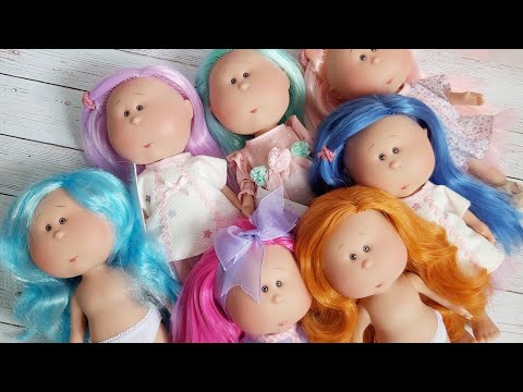 Видео: Куклы от Nines D'Onil. Мия 30 см.