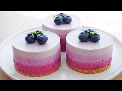 Видео: Черничный чизкейк｜Легко и вкусно｜Рецепты тортов🫐🫐
