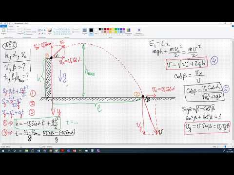 Видео: Физика. Гортзонтқа бұрышпен лақтырылған дене қозғалысы 3. Мусатай Санат.