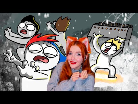 Видео: Закатун - Новый год, который не забуду... (Анимация) Реакция на ZAKATOON