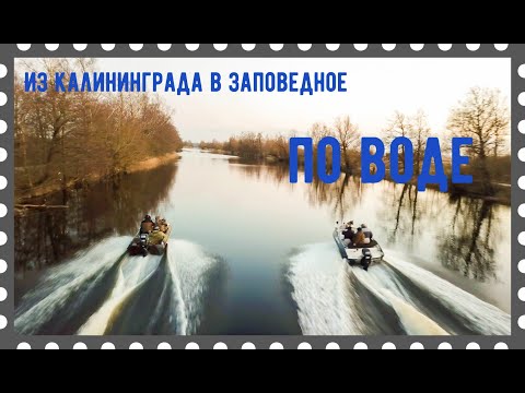 Видео: На катере из Калининграда  в Заповедное