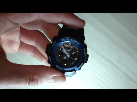 Видео: Настройка и обзор часов Casio G-SHOCK AW-591