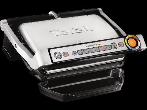 Видео: Tefal Optigrill+ GC712D34 Самый крутой гриль!!!  Обзор и приготовление колбасок.