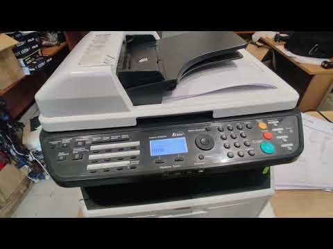 Видео: Обновление прошивки Kyocera M2030dn