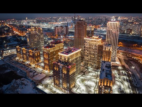 Видео: Квартиры с видом на долину мостов Новосибирска ЖК Чернышевский