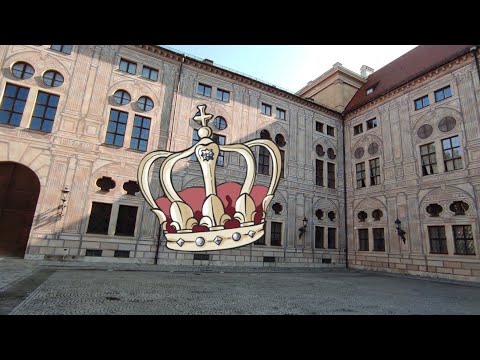Видео: Баварские каникулы✈️/ Мюнхен, величие и красота👑/ Резиденция Мюнхена, пройдемся по залам!