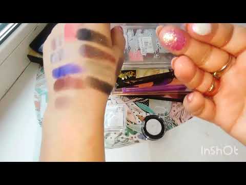 Видео: Моя Декоративная косметичка НОЯБРЯ