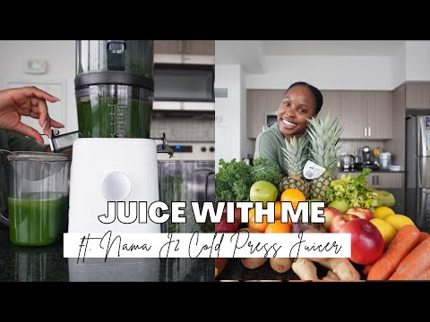 Видео: Juice With Me🍊🥬🍎 | Соковыжималка холодного отжима Nama J2