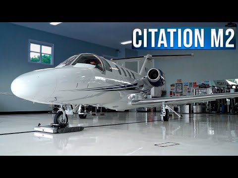 Видео: 171. Реактивный бизнес джет  Cessna 525 Citation M2 (rus sub)