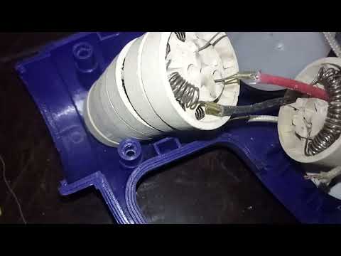 Видео: Ремонт фена промышленного ДИОЛД ВГВ-2000 А.