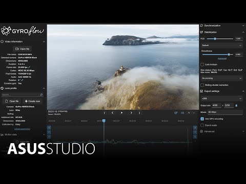 Видео: Невероятная стабилизация видео для любой камеры | ASUS STUDIO