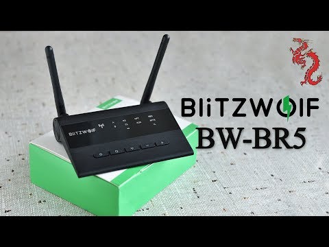 Видео: Blitzwolf® BW-BR5 BT5.0 aptX-LL // Качественный звук по блютуз без видимых задержек