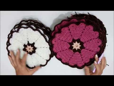 Видео: ЦВЕТОЧНЫЕ МОТИВЫ ДЛЯ ПЛЕДА.