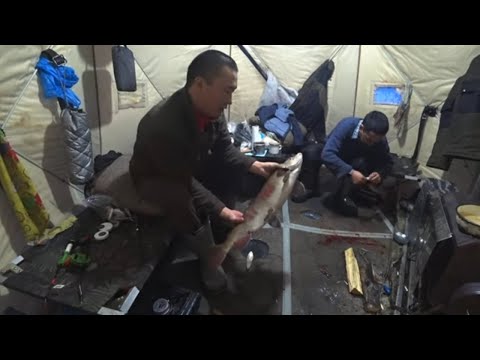 Видео: УНИКАЛЬНАЯ РЫБАЛКА! КЛЕВ ТАКОЙ, АЖ ЗАВТРАКАТЬ НЕКОГДА!!!! РЫБАЛКА В ЯКУТИИ