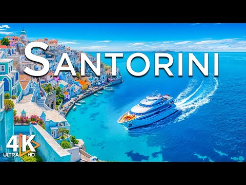 Видео: Санторини 4K — откройте для себя знаменитые Голубые купола и потрясающие виды кальдеры