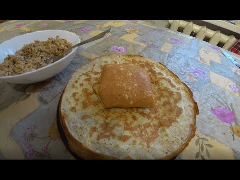 Видео: Кето блины с мясной начинкой