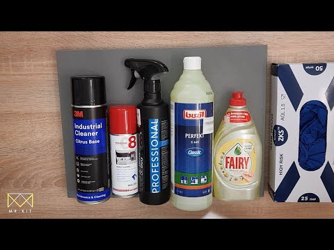 Видео: Чем отмыть матовые фасады? Проводим эксперимент с 5 разными средствами!