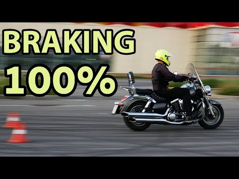 Видео: Экстренное торможение на высокой скорости