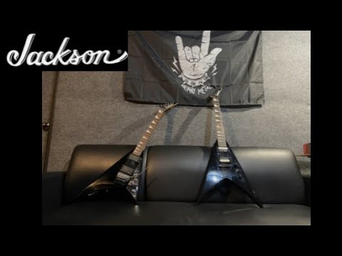 Видео: Сравнение гитар Jackson RR3 Японец и Jackson js 32 King V Китаец