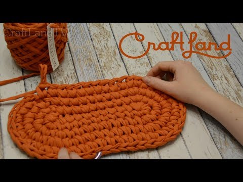 Видео: Овал из трикотажной пряжи (мастер-класс)