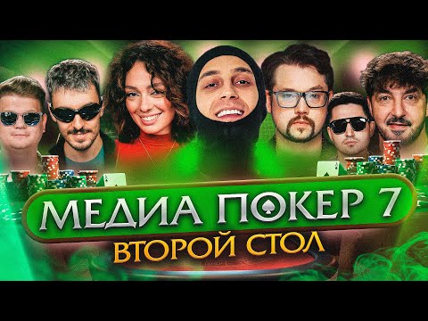 Видео: ДЕБЮТ ЯНИКСА | МЕДИА ПОКЕР 7 | ВТОРОЙ СТОЛ