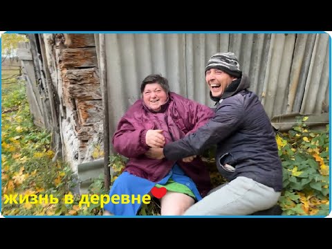 Видео: УРОНИЛ ТЁЩУ В КРАПИВУ, ЭТО БЫЛО НЕ ПРОСТО, НО МЫ СДЕЛАЛИ, ЖИЗНЬ В ДЕРЕВНЕ