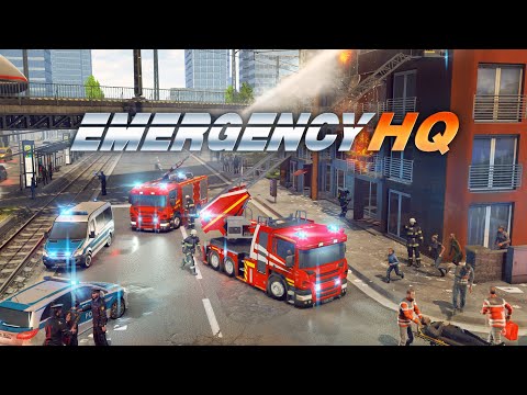 Видео: EMERGENCY HQ игра пожарного 