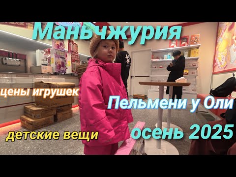 Видео: Маньчжурия 23.10.2025, отель Ванцуань, Универмаг, Игрушки, пельмени