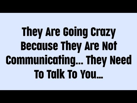 Видео: ☪️Они сходят с ума, потому что не общаются... Им нужно поговорить с вами...