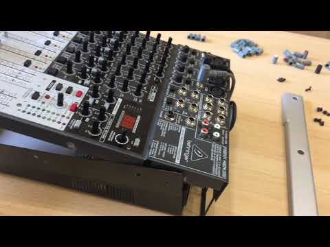 Видео: Как правильно разобрать микшер Behringer x1204usb