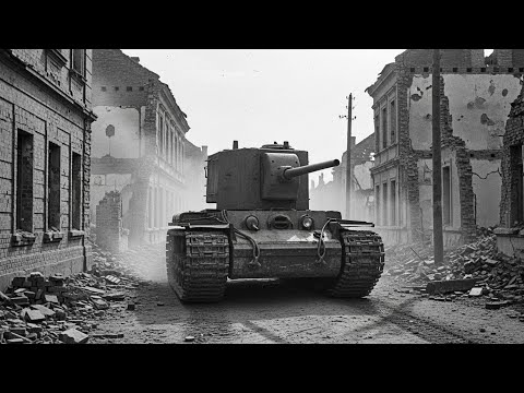 Видео: Немецкие солдаты не могли поверить, что снаряды КВ-2 сносили целые здания