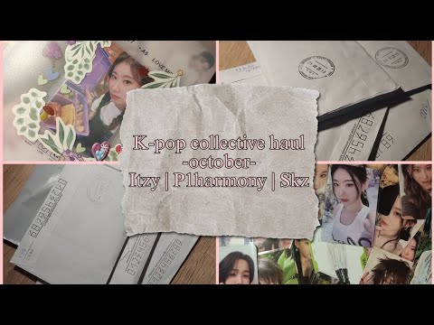 Видео: K-pop collective haul ||  october || распаковка к-поп фотокарт || октябрь | Itzy | P1harmony | Skz