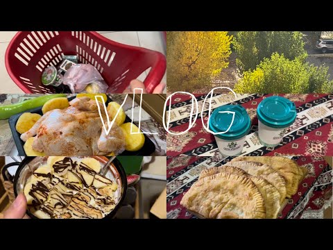 Видео: Առօրյա վլոգ🏡Գնումներ🛒Պատրաստում ենք չեբուրեկ/чебурек🥟