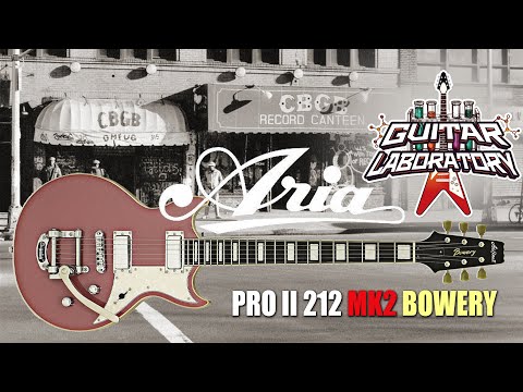 Видео: Шестиструнная электрогитара ARIA 212-MKII Bowery