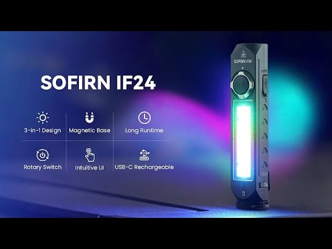 Видео: Обзор фонаря SOFIRN IF24 | Много функций и разных цветов, а нужно ли всё это? В целом, неплохо.