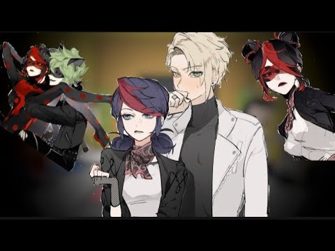 Видео: Shadybug and claw noir react to original/Реакция Токси баг и Когтя нуара на оригинал