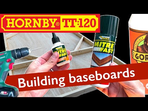 Видео: Сборка модели железной дороги Hornby TT 120 2 — Плинтусы