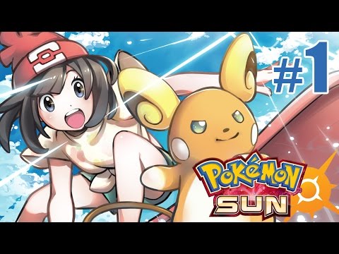 Видео: Тропический рай, регион Алола - Pokemon Sun - #1